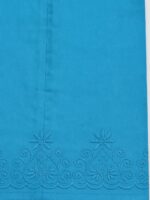 Women’s Cotton Embroidered In-Skirt – Blue