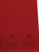 W-IS-136-02-MR-101-B Women’s Cotton Embroidered In-Skirt – Maroon