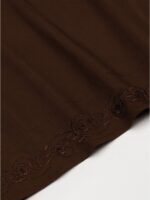 Women’s Cotton Embroidered In-Skirt – Brown