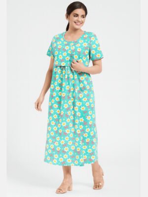 cotton feeding nighty