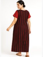 Women’s Cotton Printed Nighty - Red