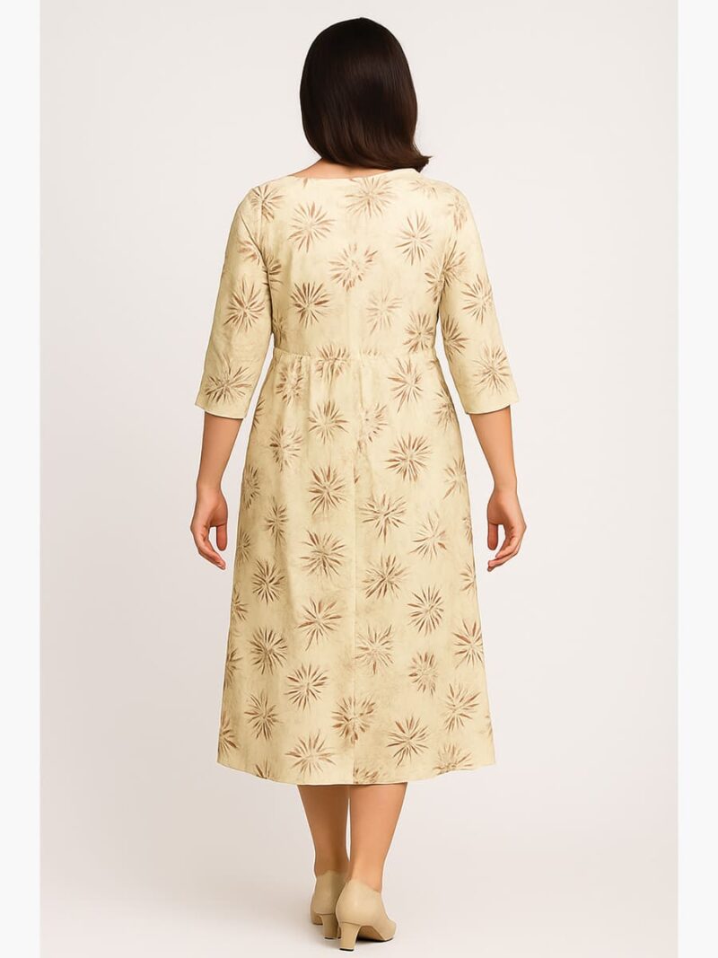 Women’s Rayon Floral Feeding Top -Cream
