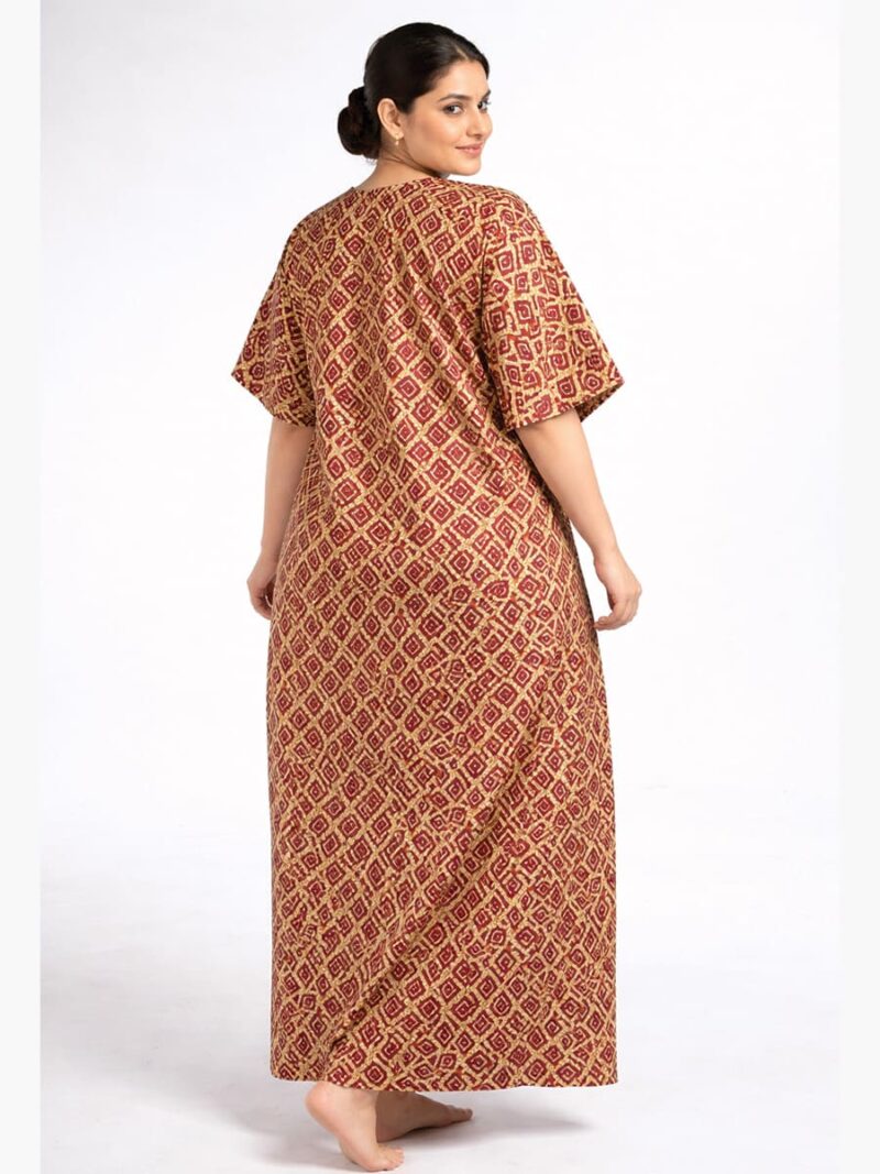 Buy Women's Cotton Floral Plus Size Nighty