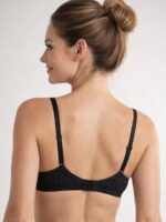 Women's Cotton Non-Padded Bra – Black