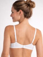 W-BR-201-02-WH-S-B Women's Cotton Non-Padded Bra – White