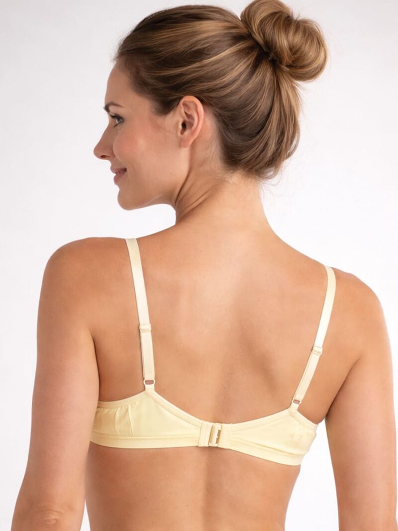 Women's Cotton Non-Padded Bra – Cream