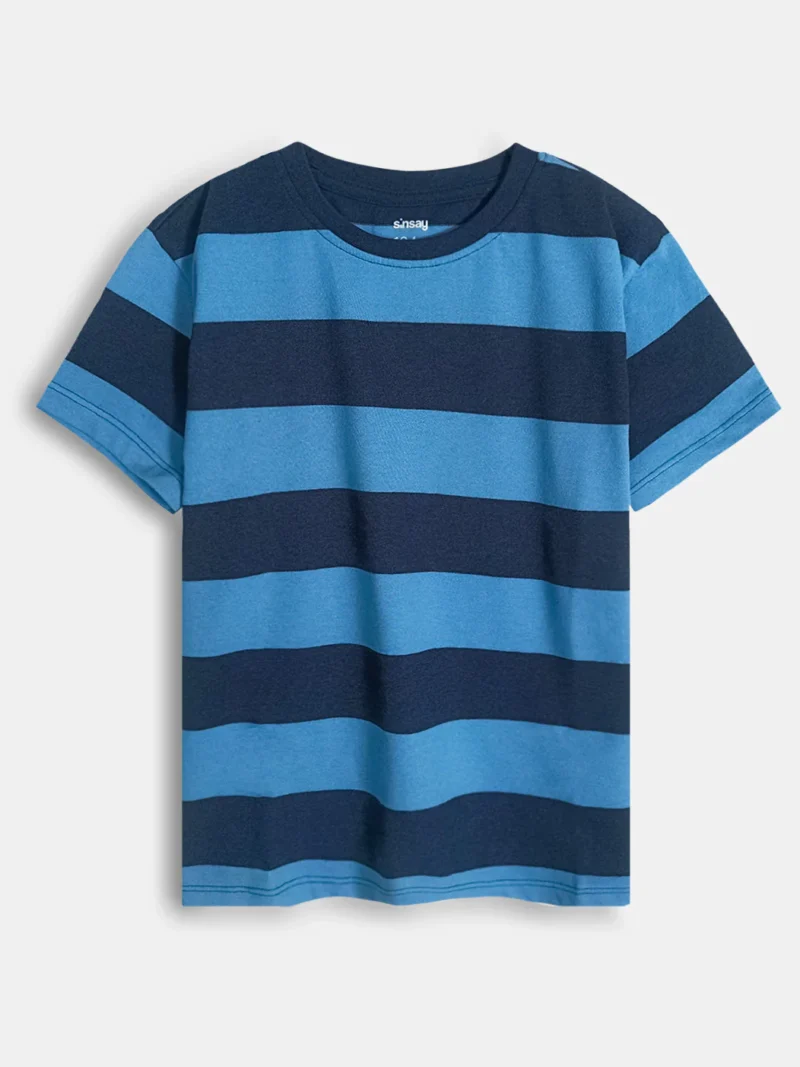 Boys Cotton Graphic T-Shirt - Blue