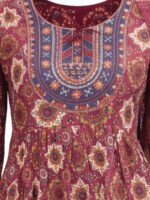 Women's Cotton Anarkali Kurta Set – Cerise