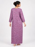 W-NY-321-02-PK-XXL-B Women’s Lycra Printed Nighty - Pink