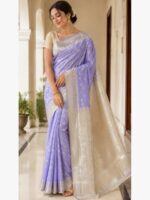 W-SR-04-04-PL-1 cotton silk saree