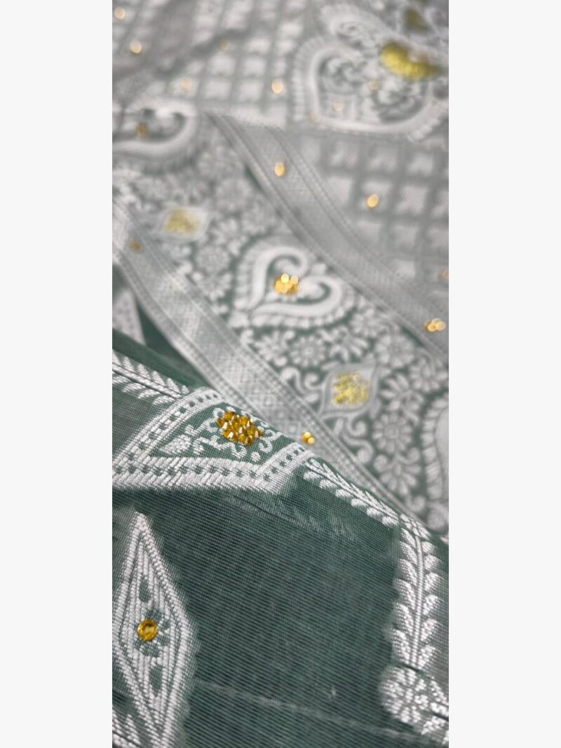 chanderi cotton saree
