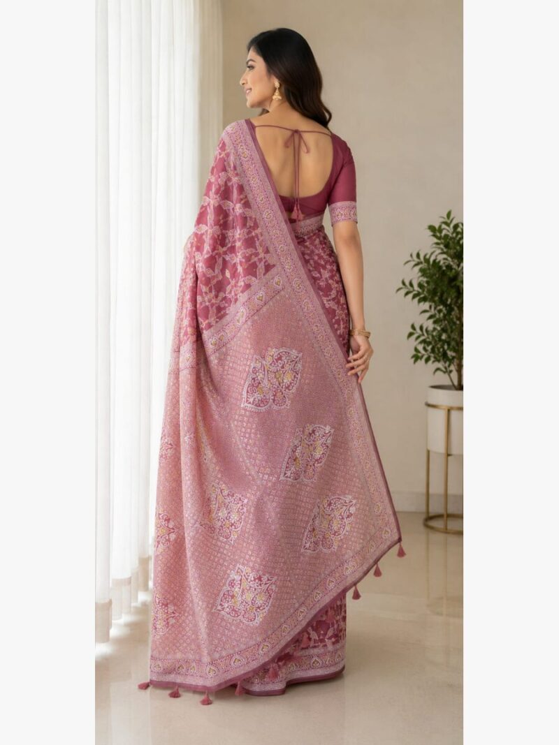 chanderi cotton saree