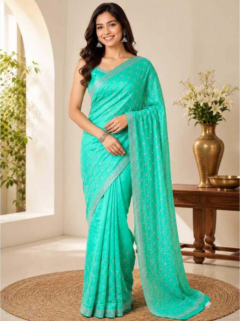 space silk saree