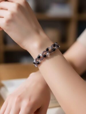 Women's Crystal Infinity Bracelet - Multicolor