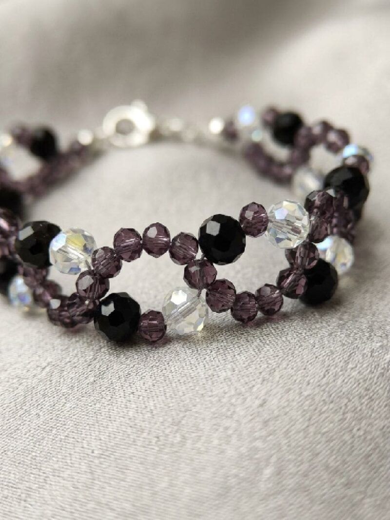 Women's Crystal Infinity Bracelet - Multicolor