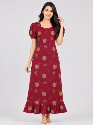 cotton frock nighty