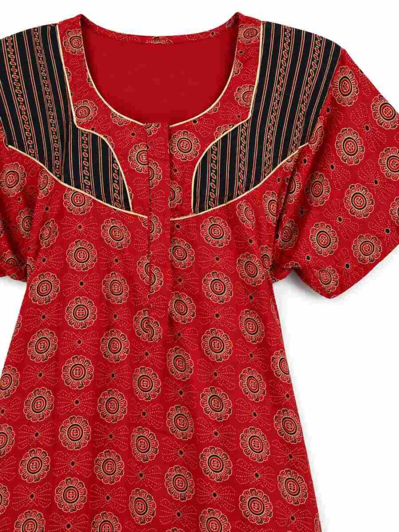 ajrakh cotton nighty