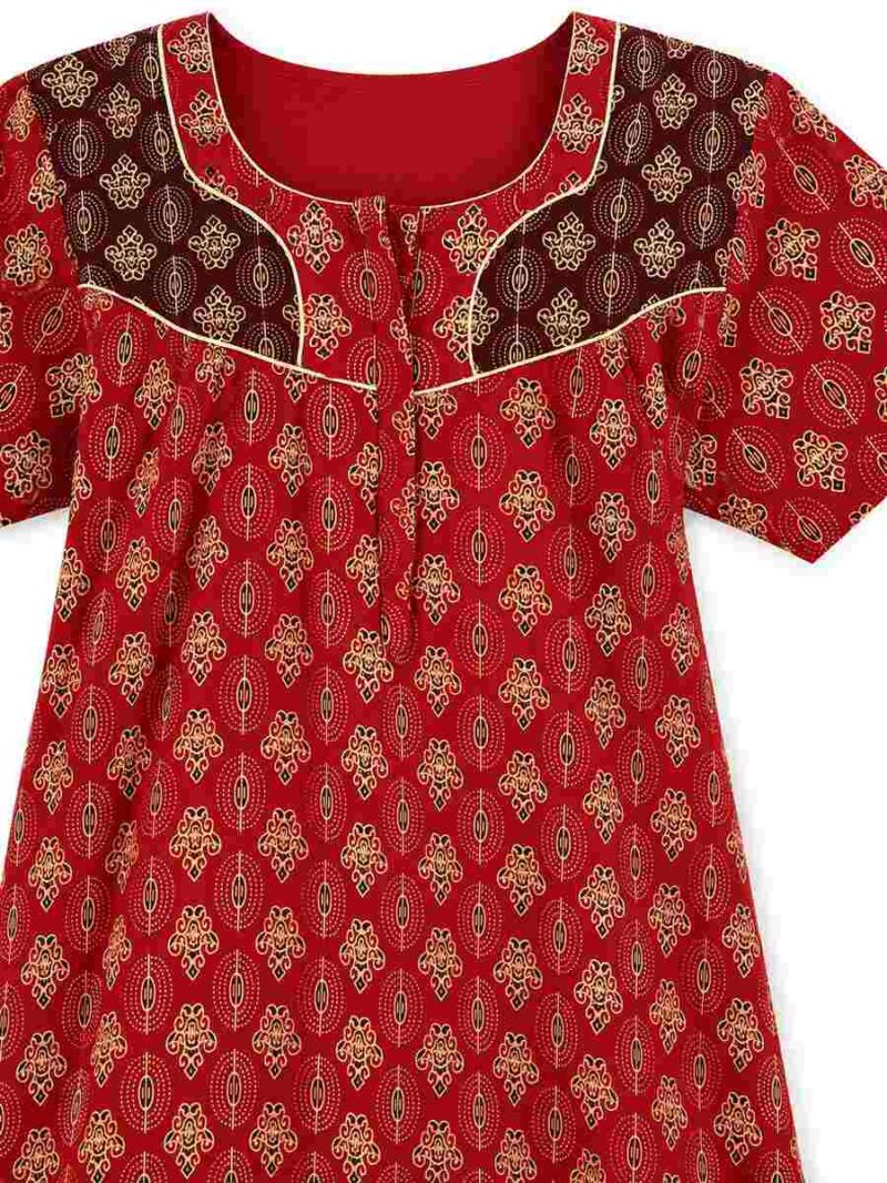 ajrakh cotton nighty