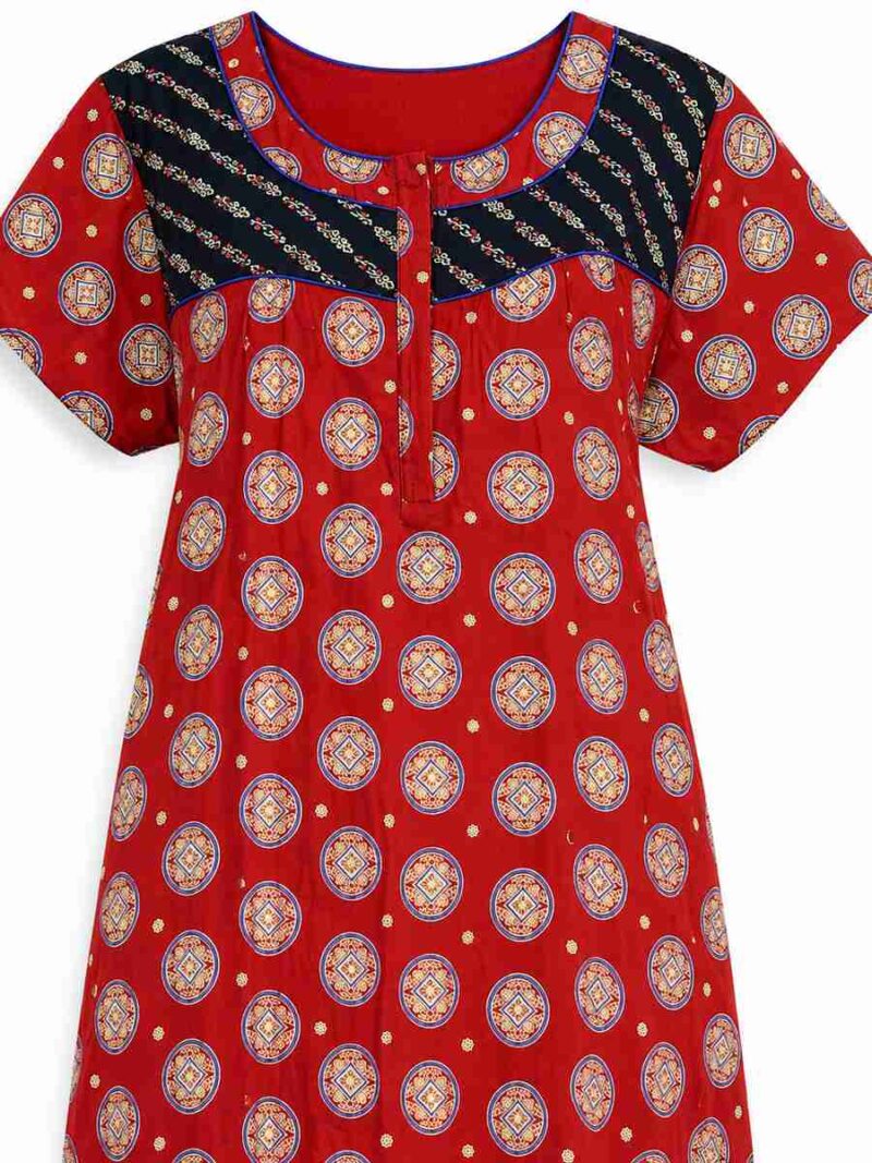 ajrakh cotton nighty