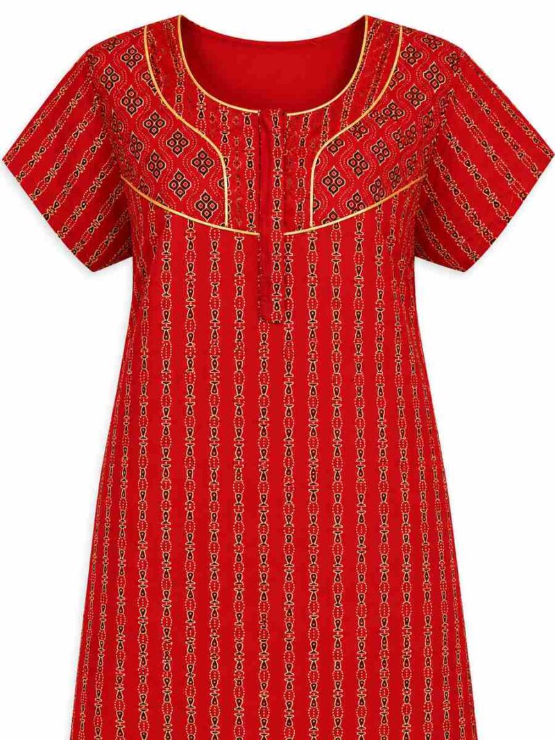 ajrakh cotton nighty