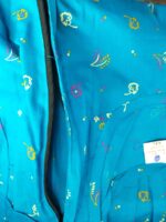 W-NY-400-05-BL-XXL-B. Women's Cotton Feeding Frock Nighty - Blue