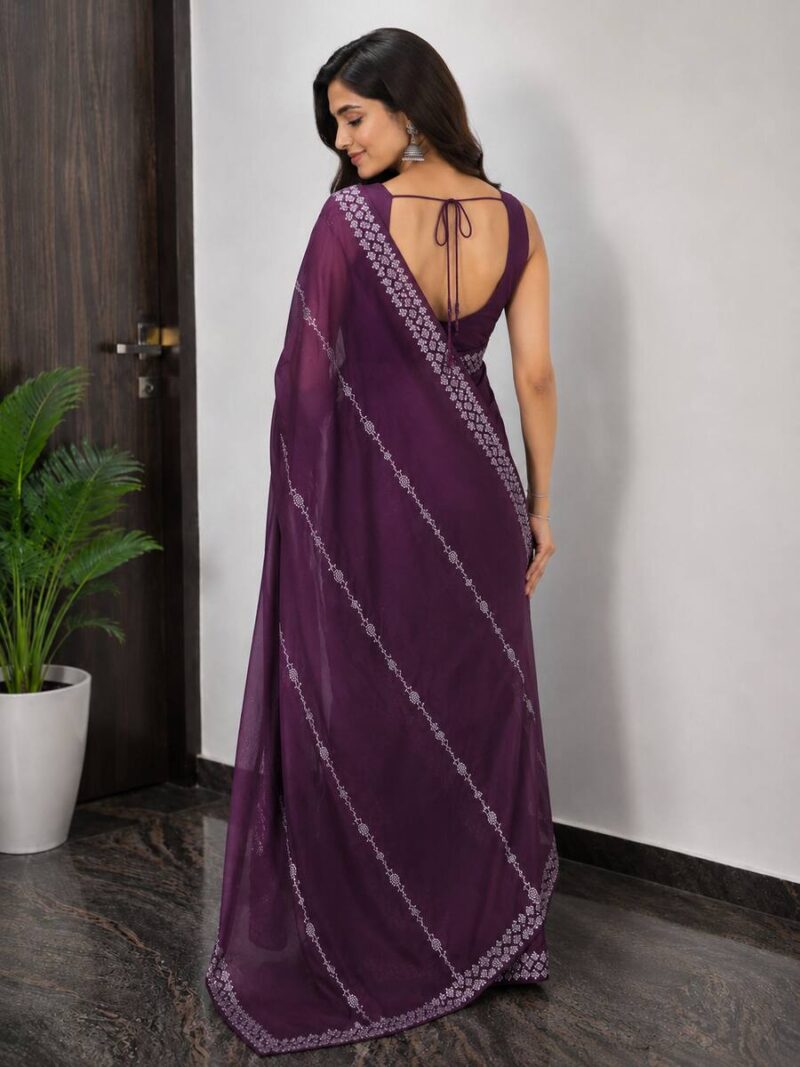 paper silk saree