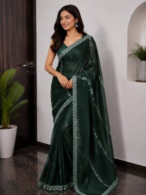 paper silk saree