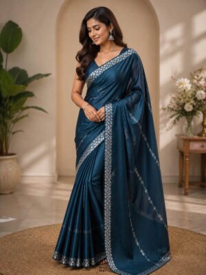 paper silk saree