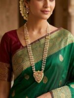Women's Pearl Layered Necklace - White