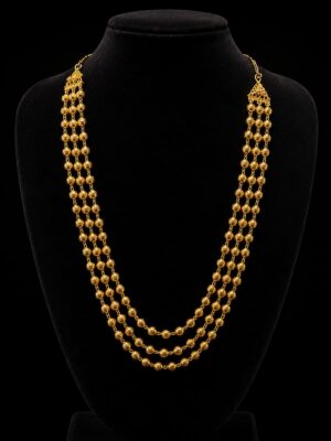 Women's Alloy Beaded Long Necklace