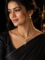W-JW-TA-40-02-b. Women's Alloy Party Wear Gold Necklace