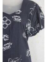 W-NY-462-23-GY-3XL_detail Women's Plus Size Cotton Frock Nighty - Grey