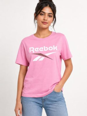 Women's Cotton Crew Neck Regular T-Shirt - Pink