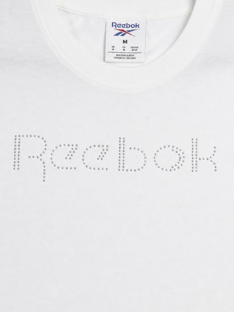 Women's Cotton Rhinestone T-Shirt - White