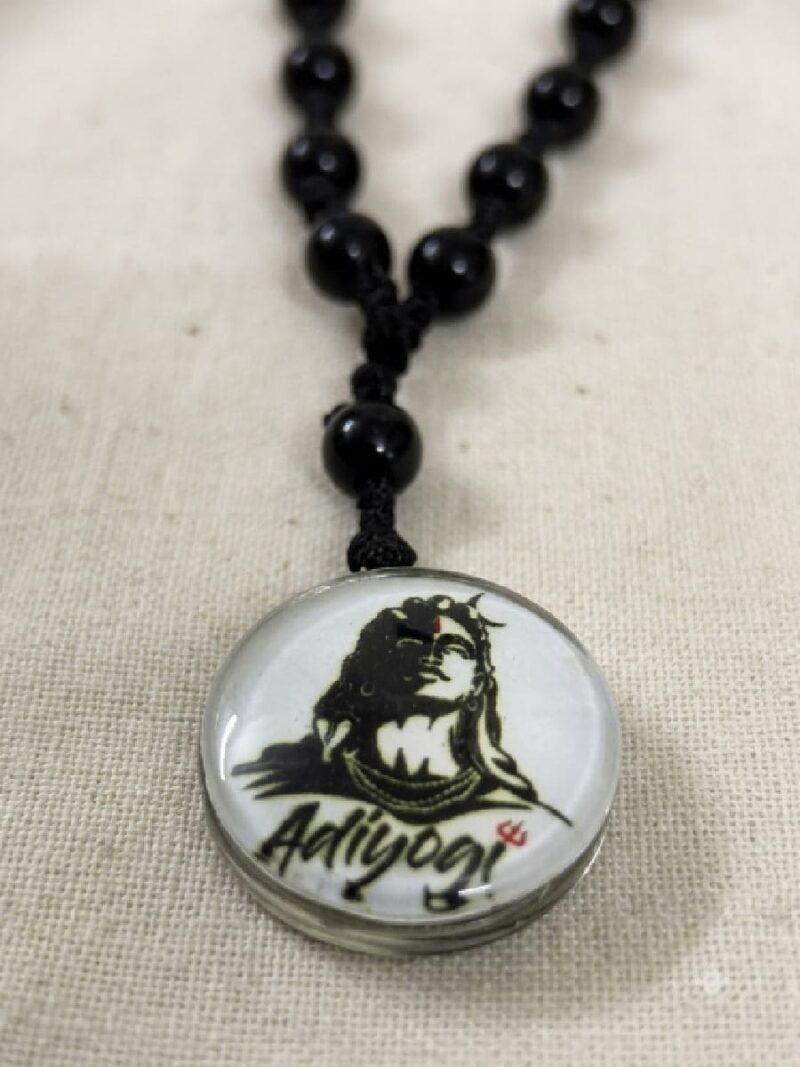 Women's Ethnic Reversible Shiva Pendant Necklace