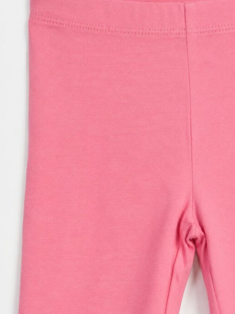 Girls' Cotton Capri Pants - Pink