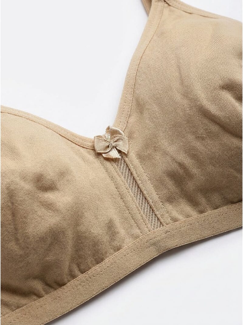 Women's Cotton Non-Padded Bra – Cream