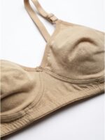 Women's Cotton Non-Padded Bra – Cream