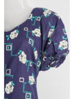 Women's Cotton Frock Nighty - Violet