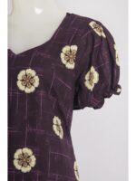 Women's Cotton Frock Nighty - Purple