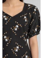 Women's Plus Size Cotton Frock Nighty - Coffee