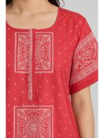 W-NY-537-07-BPK-3XL_detail Women's Cotton Plus Size Nighty With Zip - Blush Pink