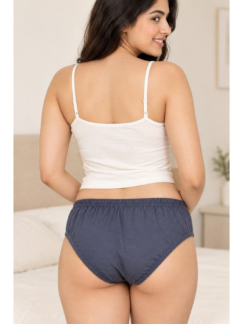 Women's Cotton Brief Panties ,2 Pcs Pack