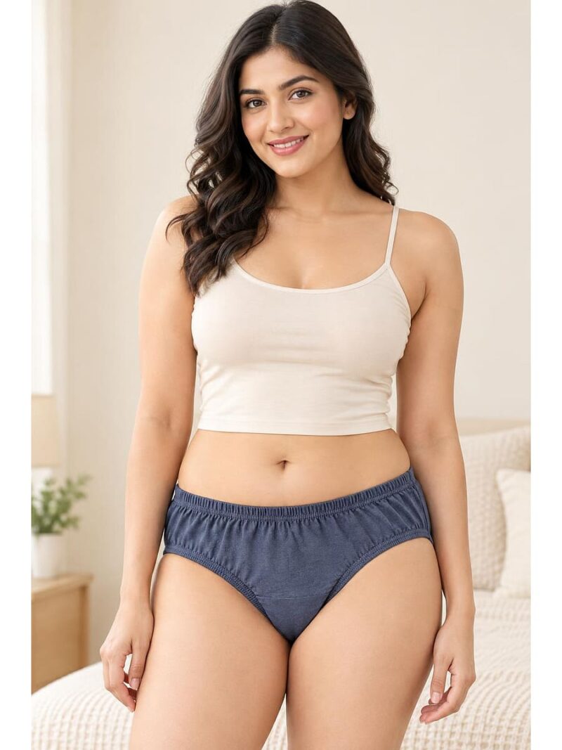 Women's Cotton Brief Panties ,2 Pcs Pack