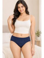 W-PN-551-05-NB-TL_back Women's Cotton Brief Panties ,2 Pcs Pack