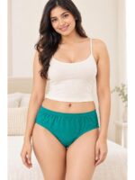 W-PN-555-01-FG-TC-XL_back Women's Cotton Brief Panties ,2 Pcs Pack