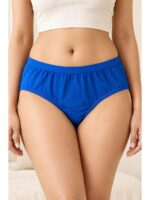 W-PN-555-02-RB-OG-XL_back Women's Cotton Brief Panties ,2 Pcs Pack