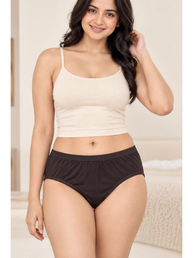 Women's Cotton Brief Panties ,2 Pcs Pack