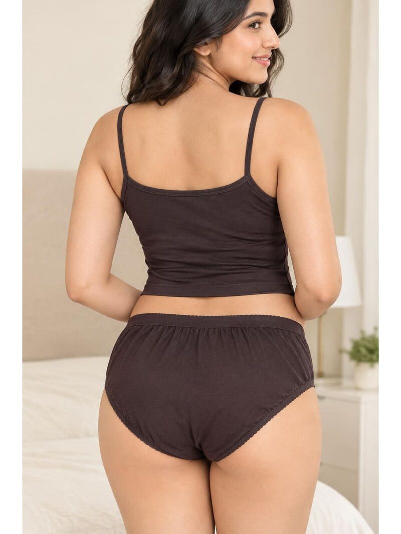 Women's Cotton Brief Panties ,2 Pcs Pack