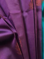 W-SR-545-03-PP-B. Women's Cotton Saree - Purple